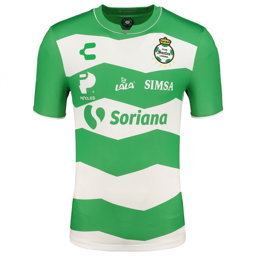 Børn Carlos Meléndez #244 Grøn Hjemmebane Spillertrøjer 2023/24 Trøje T-Shirt