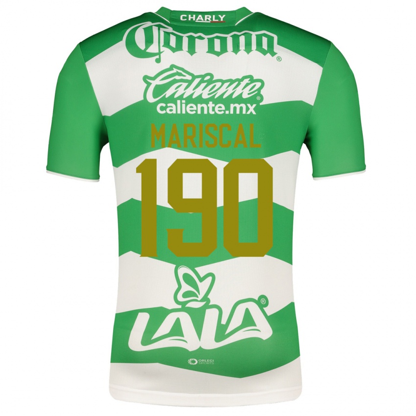 Børn Salvador Mariscal #190 Grøn Hjemmebane Spillertrøjer 2023/24 Trøje T-Shirt