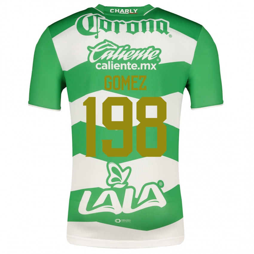 Børn Isaác Gómez #198 Grøn Hjemmebane Spillertrøjer 2023/24 Trøje T-Shirt