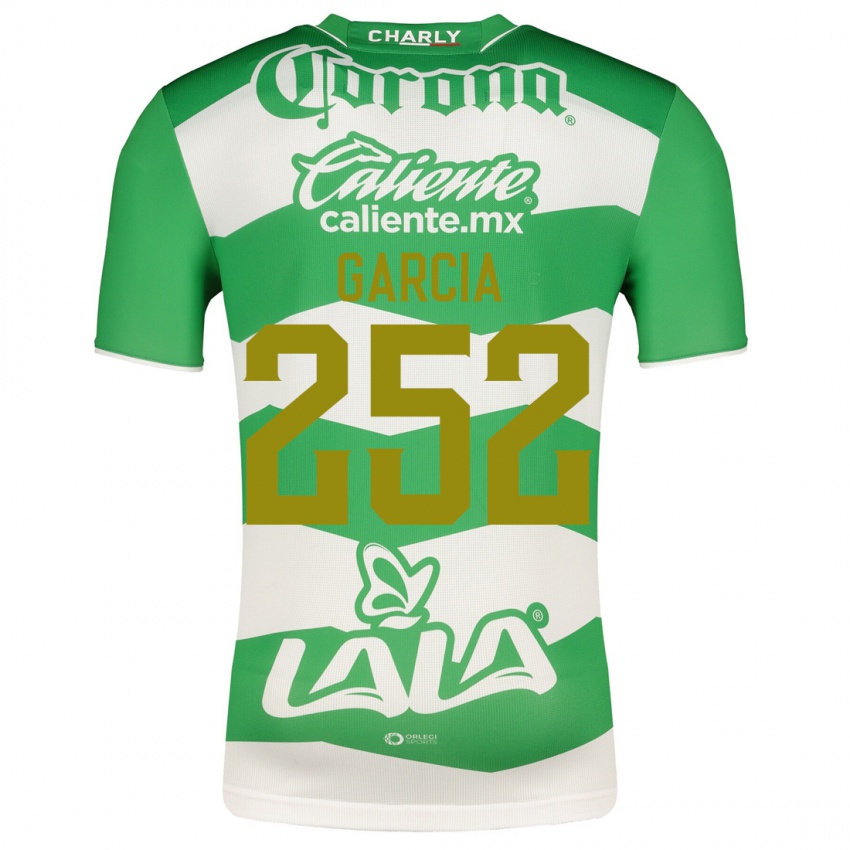 Børn Kevin García #252 Grøn Hjemmebane Spillertrøjer 2023/24 Trøje T-Shirt