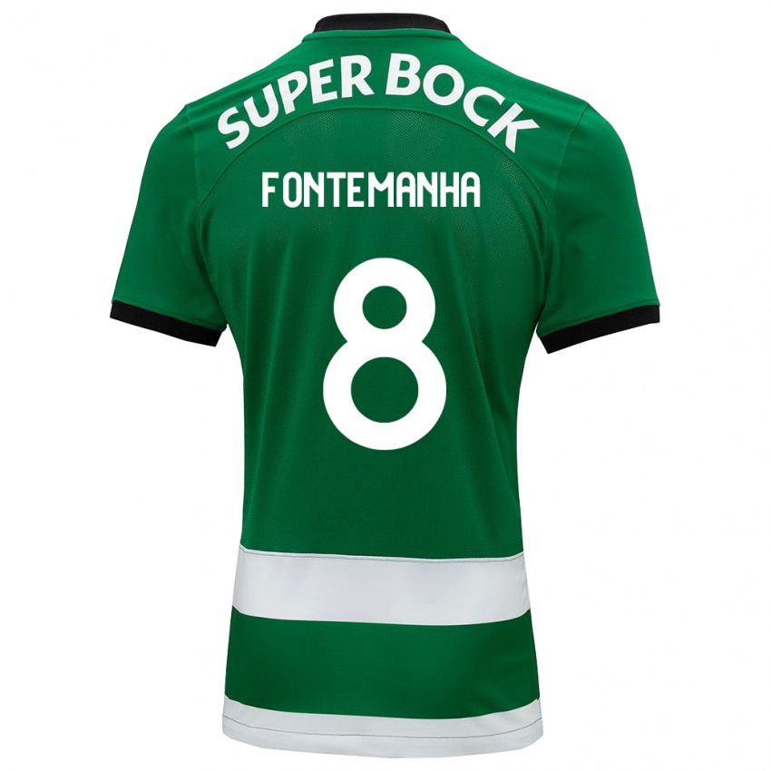 Børn Rita Fontemanha #8 Grøn Hjemmebane Spillertrøjer 2023/24 Trøje T-Shirt