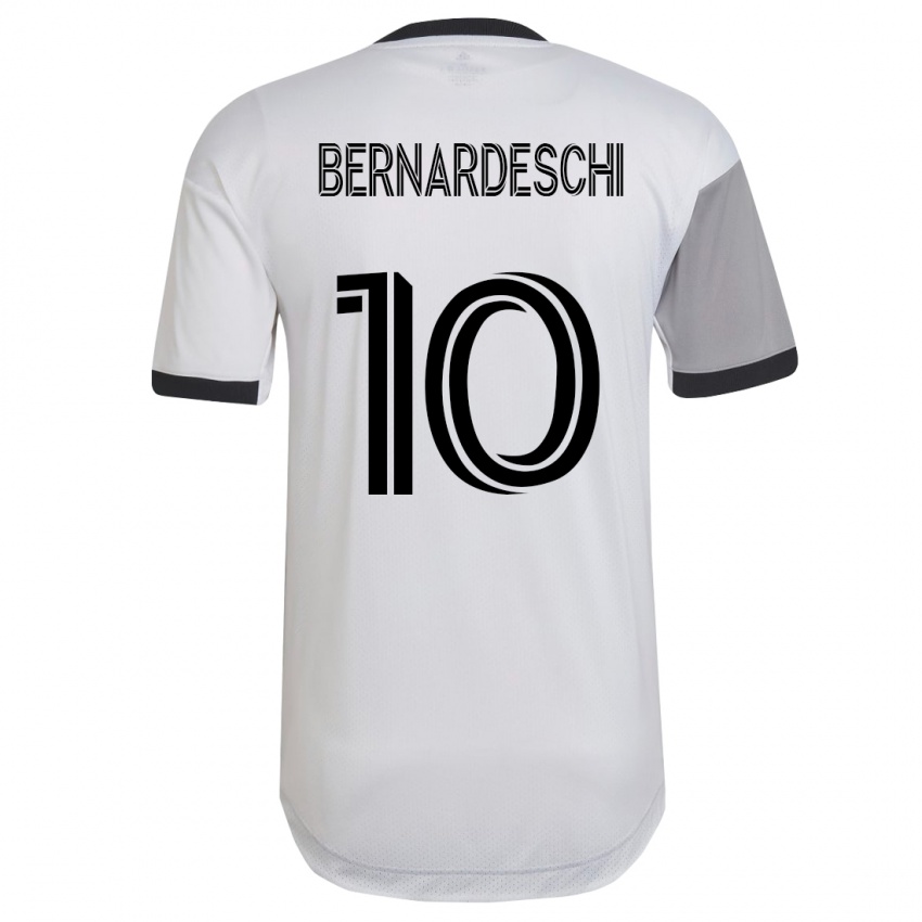 Børn Federico Bernardeschi #10 Hvid Udebane Spillertrøjer 2023/24 Trøje T-Shirt