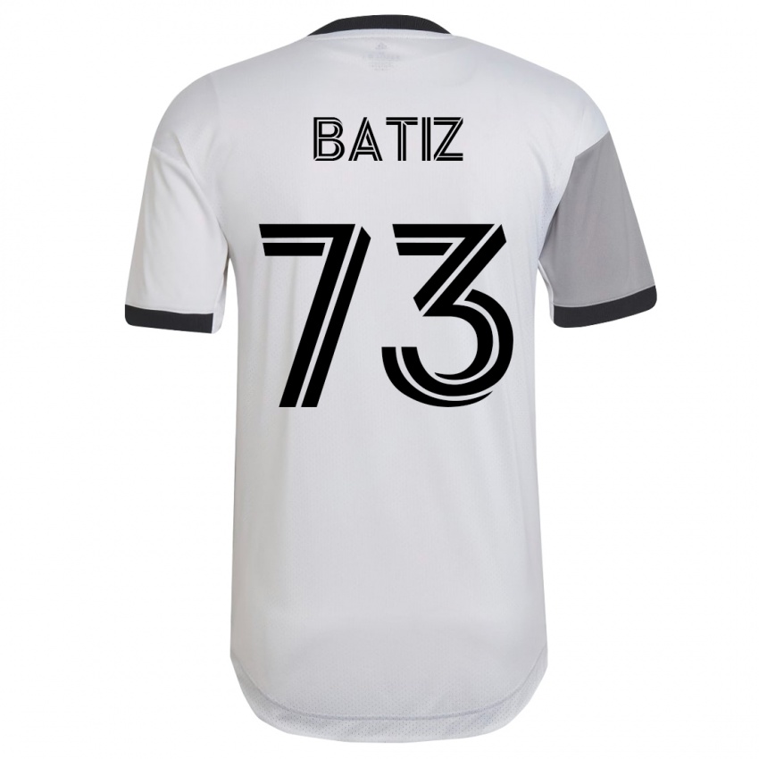 Børn Jesus Batiz #73 Hvid Udebane Spillertrøjer 2023/24 Trøje T-Shirt