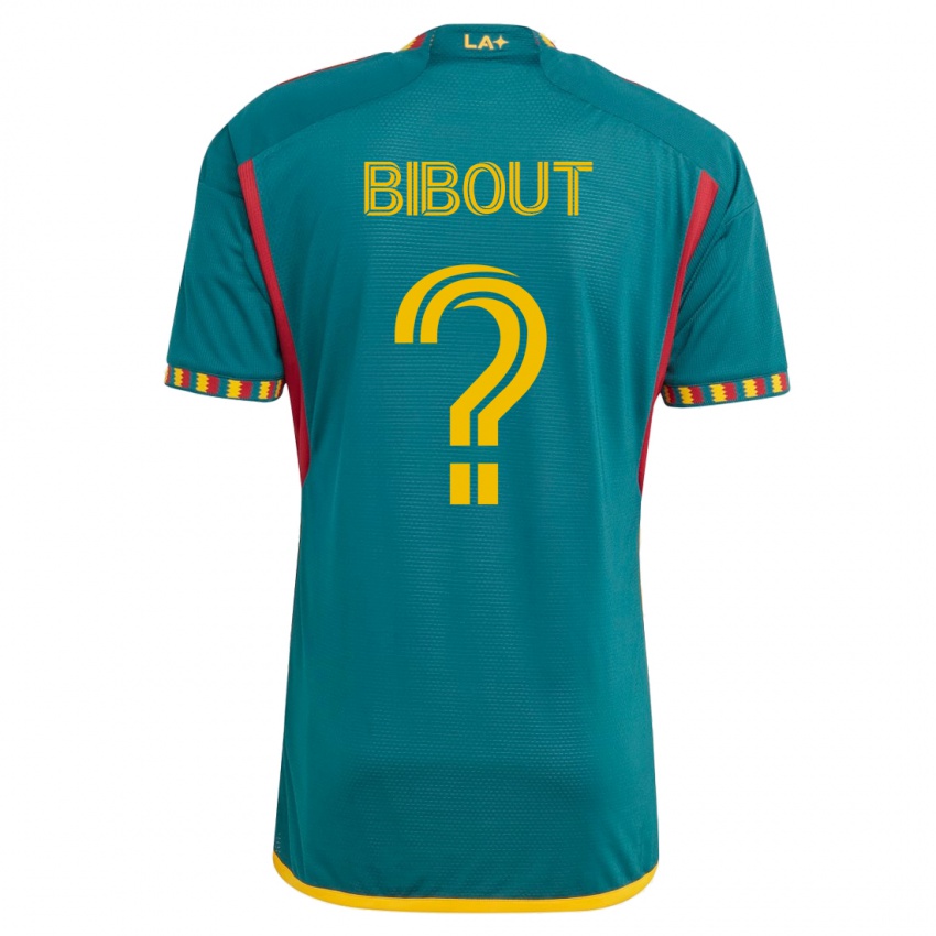 Børn Aaron Bibout #0 Grøn Udebane Spillertrøjer 2023/24 Trøje T-Shirt