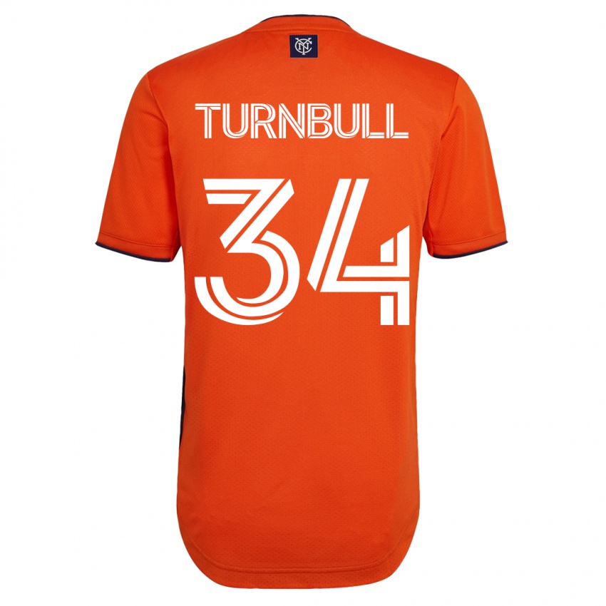 Børn Stephen Turnbull #34 Sort Udebane Spillertrøjer 2023/24 Trøje T-Shirt