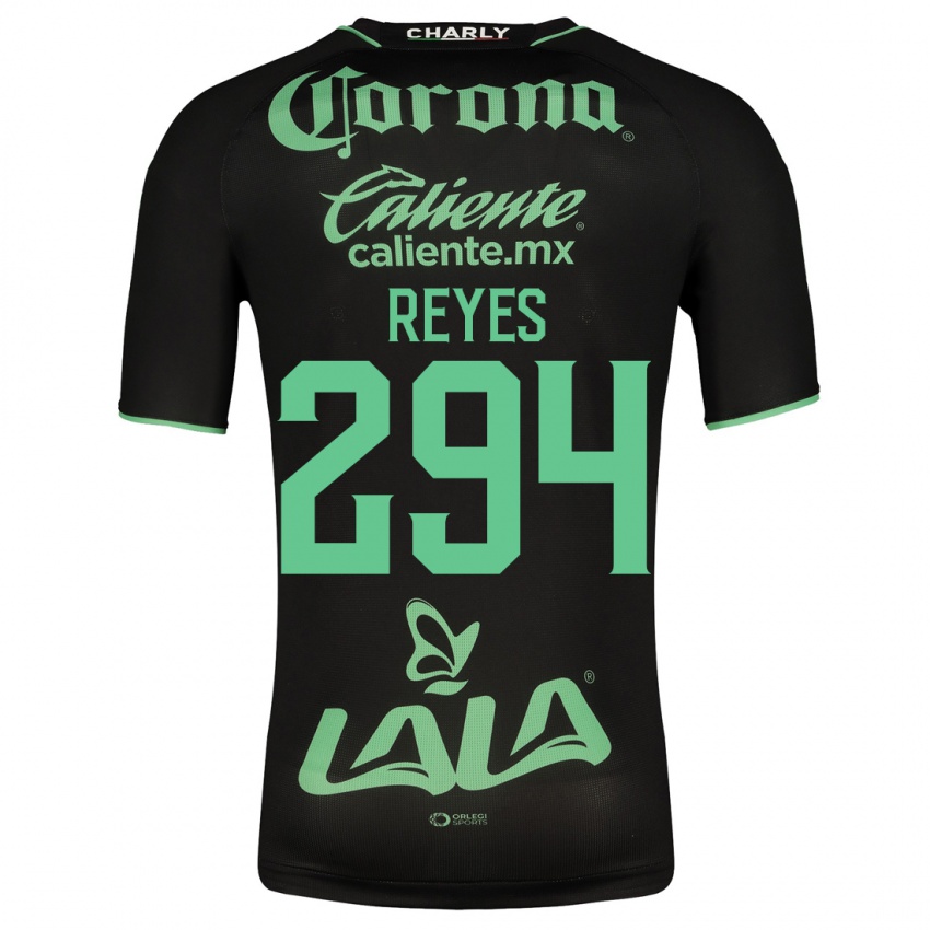 Børn Máximo Reyes #294 Sort Udebane Spillertrøjer 2023/24 Trøje T-Shirt