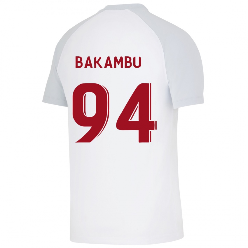 Børn Cedric Bakambu #94 Hvid Udebane Spillertrøjer 2023/24 Trøje T-Shirt