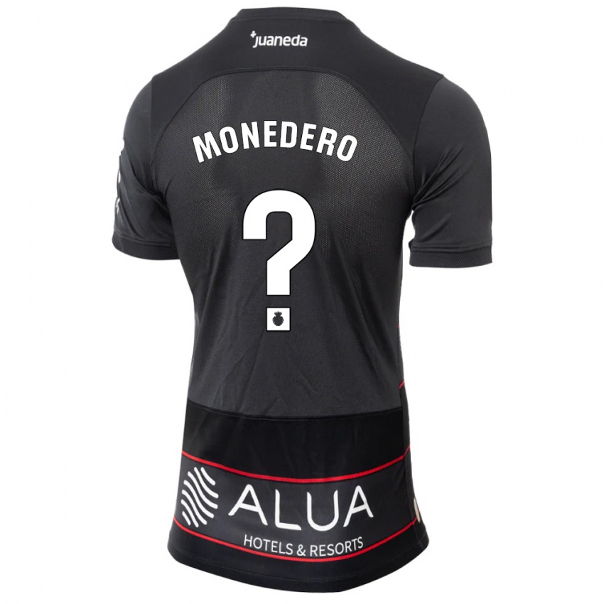 Børn Marc Monedero #0 Sort Udebane Spillertrøjer 2023/24 Trøje T-Shirt