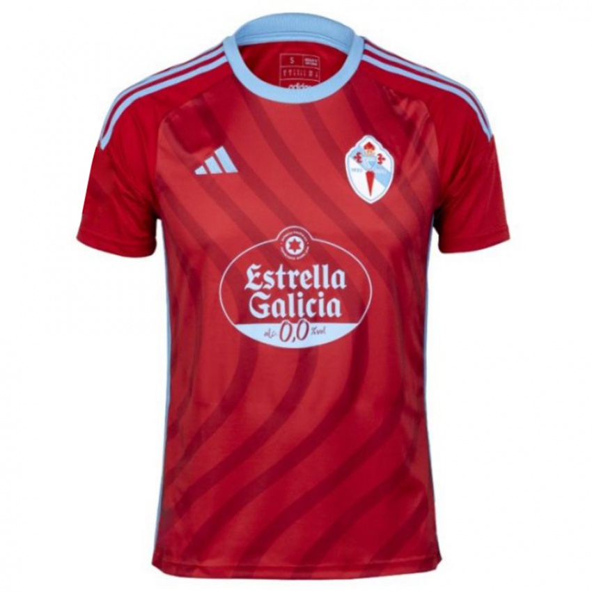 Børn Yoel Lago #26 Rød Udebane Spillertrøjer 2023/24 Trøje T-Shirt