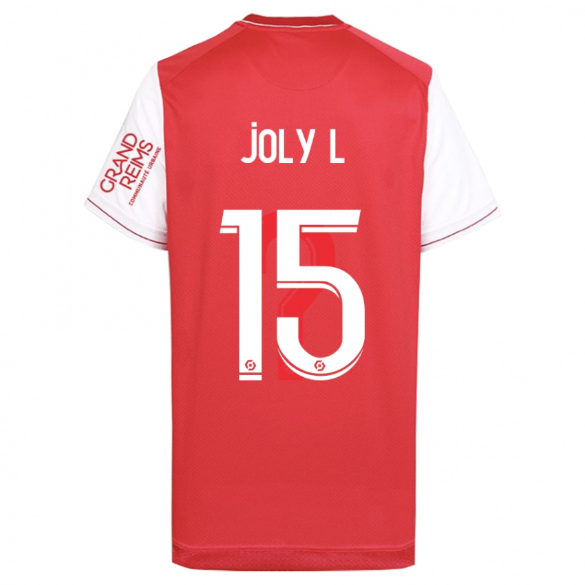 Mænd Lou Ann Joly #15 Rød Hjemmebane Spillertrøjer 2023/24 Trøje T-Shirt
