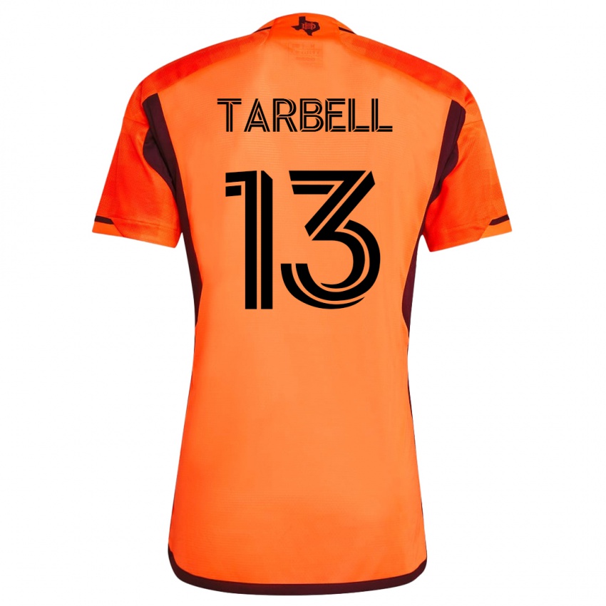 Mænd Andrew Tarbell #13 Appelsin Hjemmebane Spillertrøjer 2023/24 Trøje T-Shirt