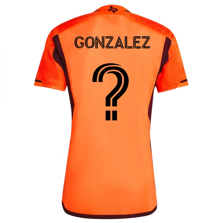 Mænd Axel Gonzalez #0 Appelsin Hjemmebane Spillertrøjer 2023/24 Trøje T-Shirt