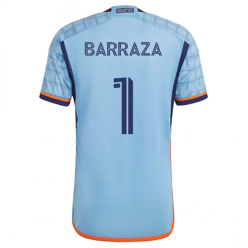 Mænd Luis Barraza #1 Blå Hjemmebane Spillertrøjer 2023/24 Trøje T-Shirt