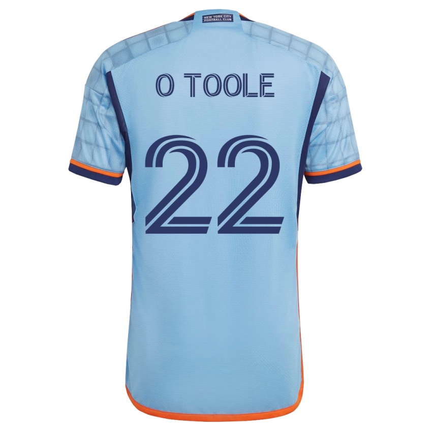 Mænd Kevin O'toole #22 Blå Hjemmebane Spillertrøjer 2023/24 Trøje T-Shirt