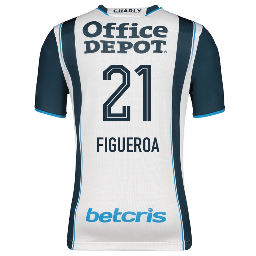 Mænd Antonio Figueroa #21 Flåde Hjemmebane Spillertrøjer 2023/24 Trøje T-Shirt