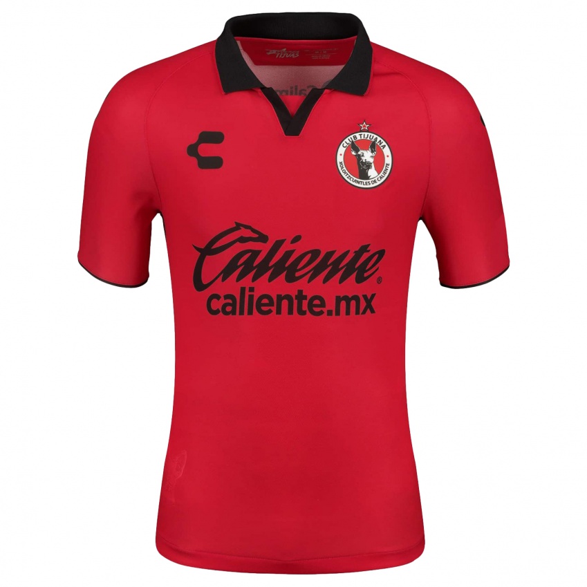 Mænd Jesús Moreno #201 Rød Hjemmebane Spillertrøjer 2023/24 Trøje T-Shirt