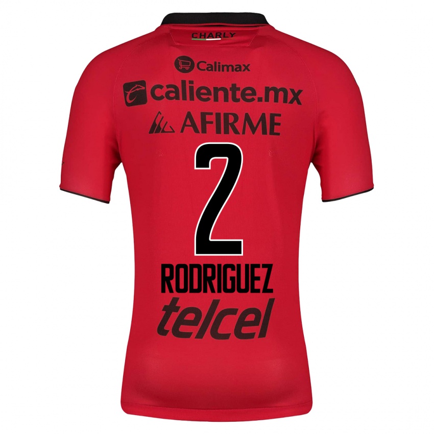 Mænd Antonio Rodríguez #2 Rød Hjemmebane Spillertrøjer 2023/24 Trøje T-Shirt