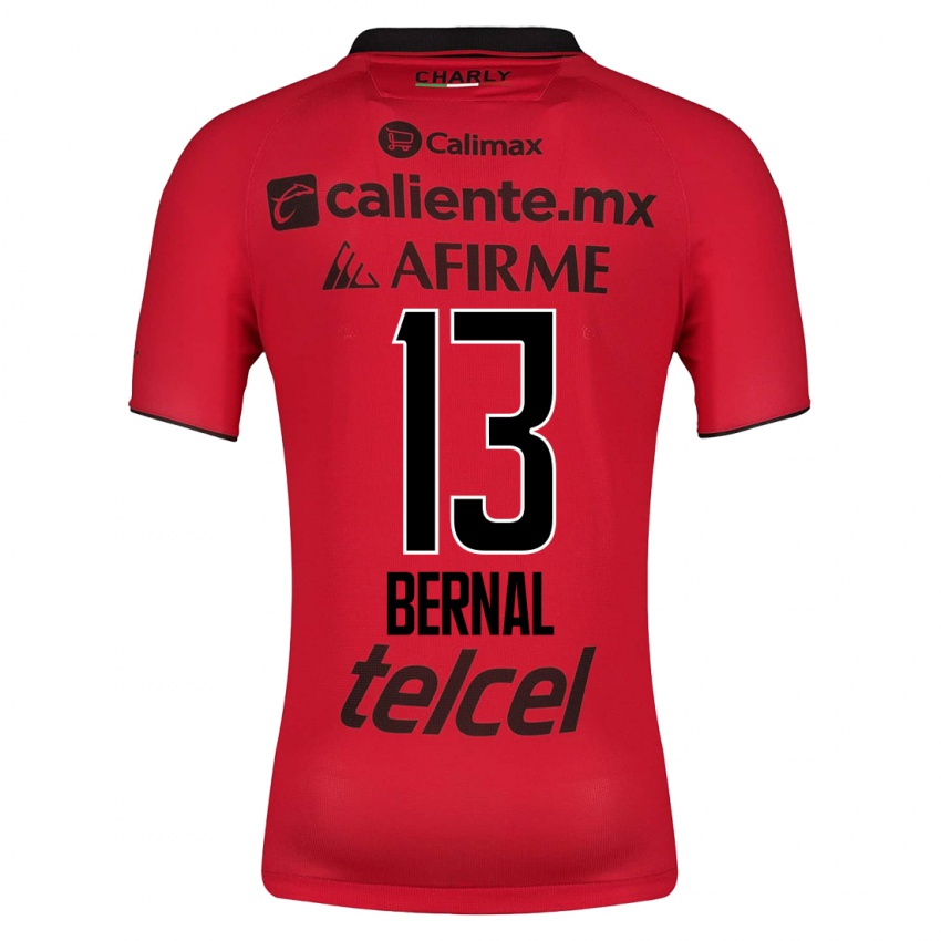 Mænd Mayra Pelayo Bernal #13 Rød Hjemmebane Spillertrøjer 2023/24 Trøje T-Shirt