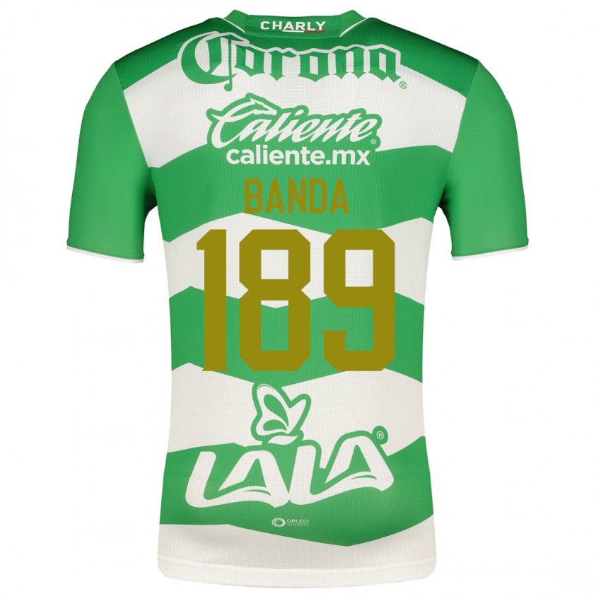 Mænd Iker Banda #189 Grøn Hjemmebane Spillertrøjer 2023/24 Trøje T-Shirt