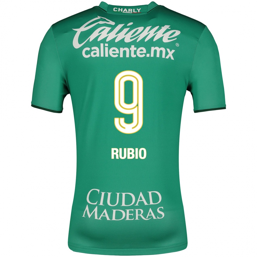 Mænd Brian Rubio #9 Grøn Hjemmebane Spillertrøjer 2023/24 Trøje T-Shirt