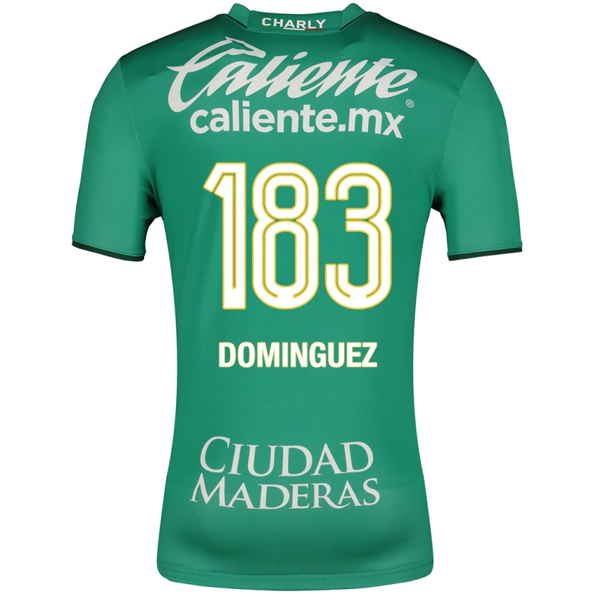 Mænd Jesús Domínguez #183 Grøn Hjemmebane Spillertrøjer 2023/24 Trøje T-Shirt
