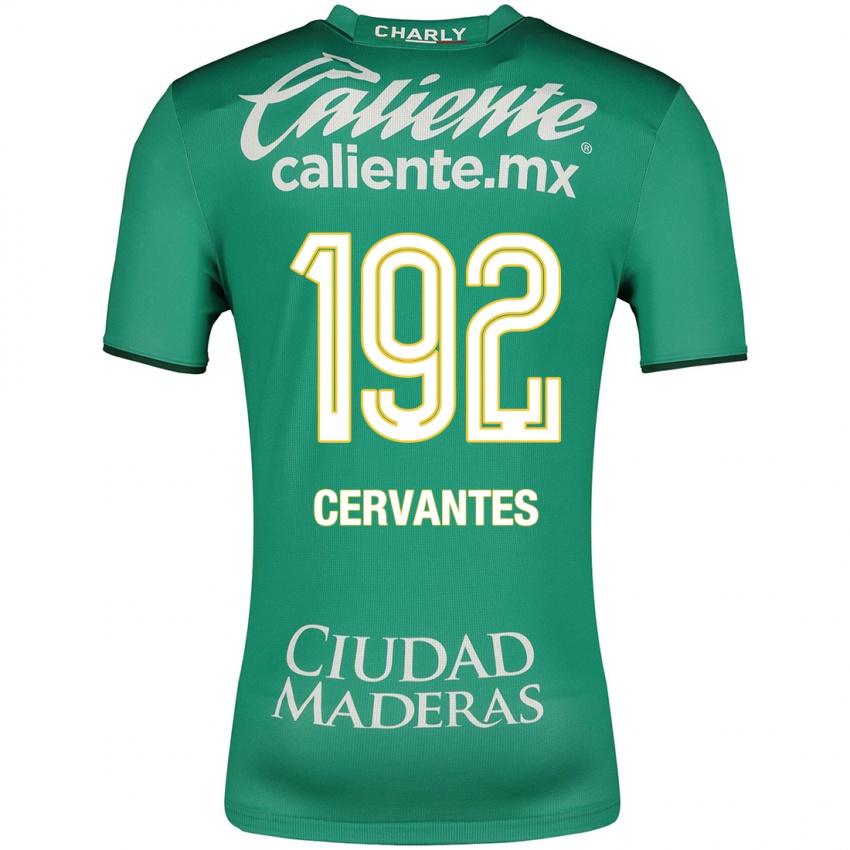 Mænd Luis Cervantes #192 Grøn Hjemmebane Spillertrøjer 2023/24 Trøje T-Shirt