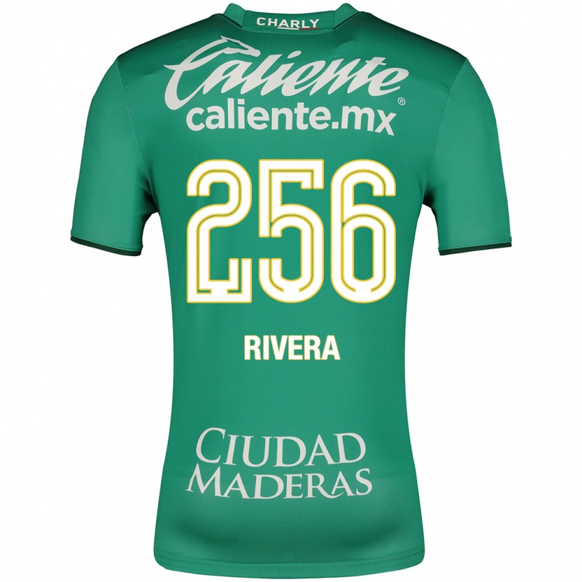 Mænd Fernando Rivera #256 Grøn Hjemmebane Spillertrøjer 2023/24 Trøje T-Shirt