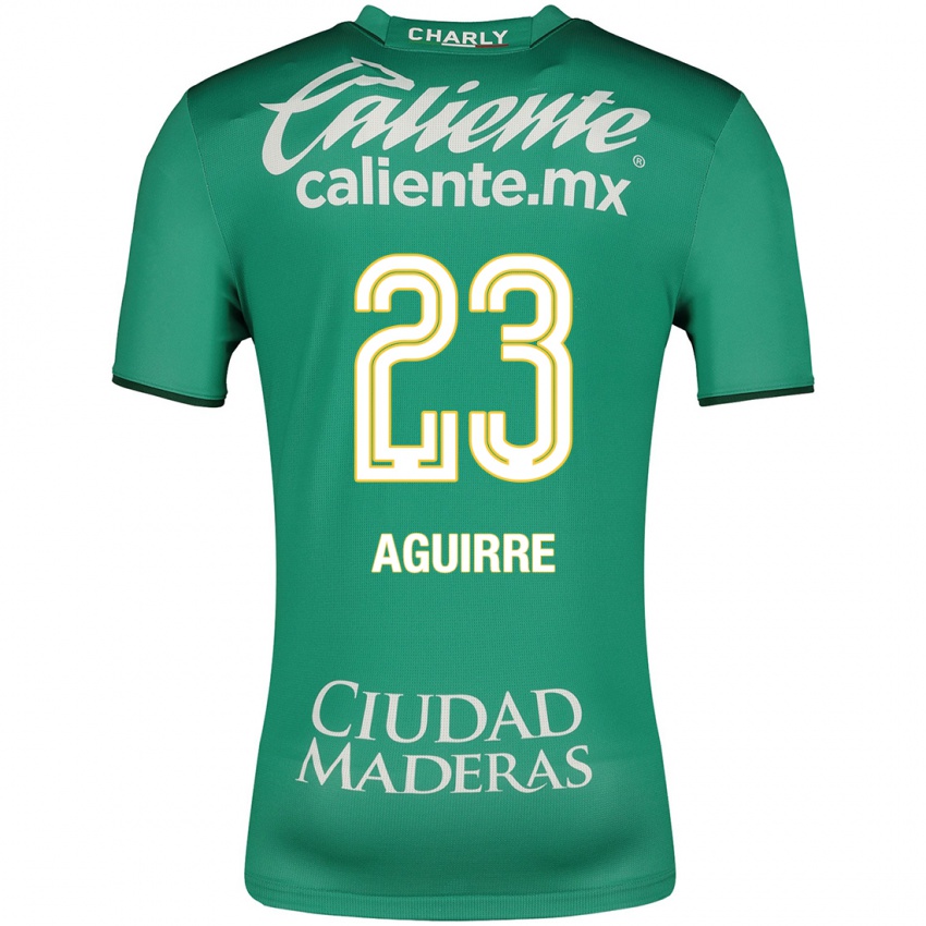 Mænd Zoe Aguirre #23 Grøn Hjemmebane Spillertrøjer 2023/24 Trøje T-Shirt