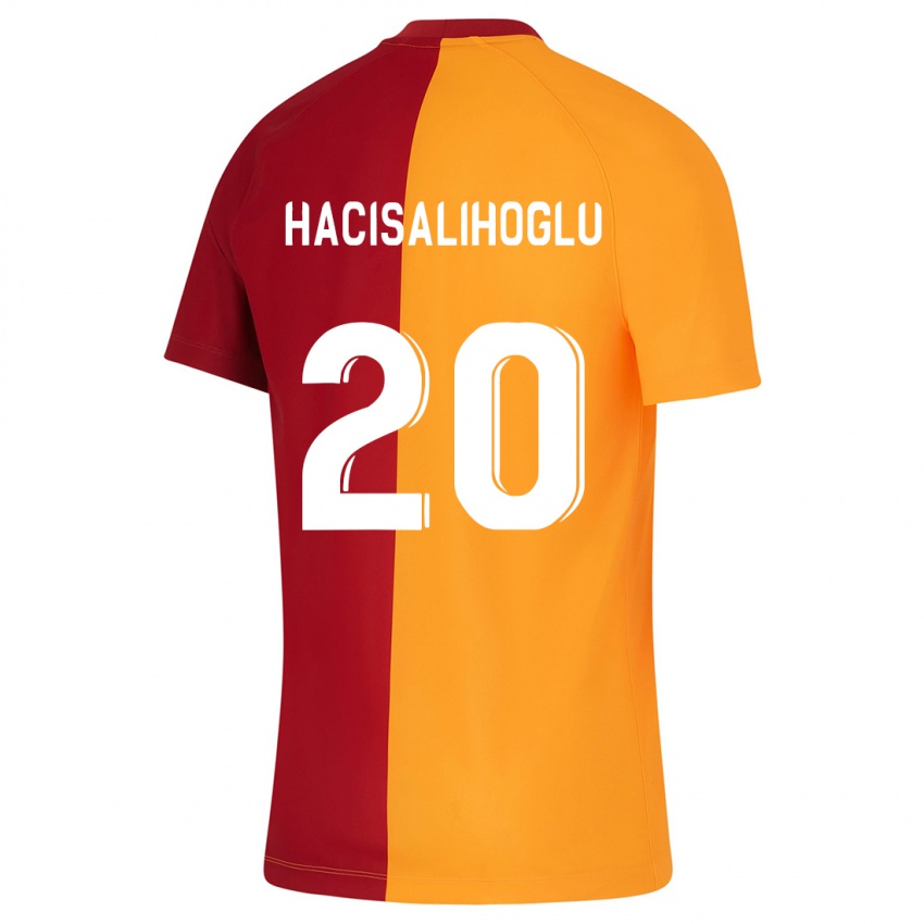Mænd Arda Hacisalihoglu #20 Appelsin Hjemmebane Spillertrøjer 2023/24 Trøje T-Shirt