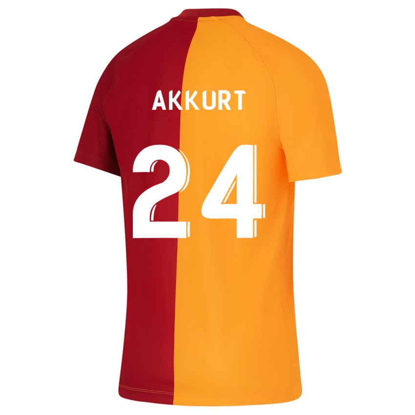 Mænd Arzu Akkurt #24 Appelsin Hjemmebane Spillertrøjer 2023/24 Trøje T-Shirt