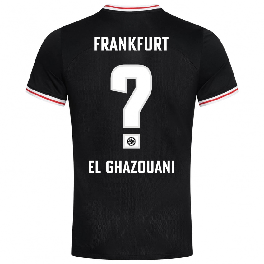 Mænd Mohamed El Ghazouani #0 Sort Udebane Spillertrøjer 2023/24 Trøje T-Shirt