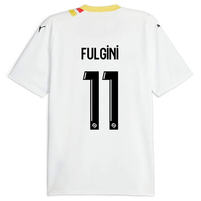Mænd Angelo Fulgini #11 Sort Udebane Spillertrøjer 2023/24 Trøje T-Shirt
