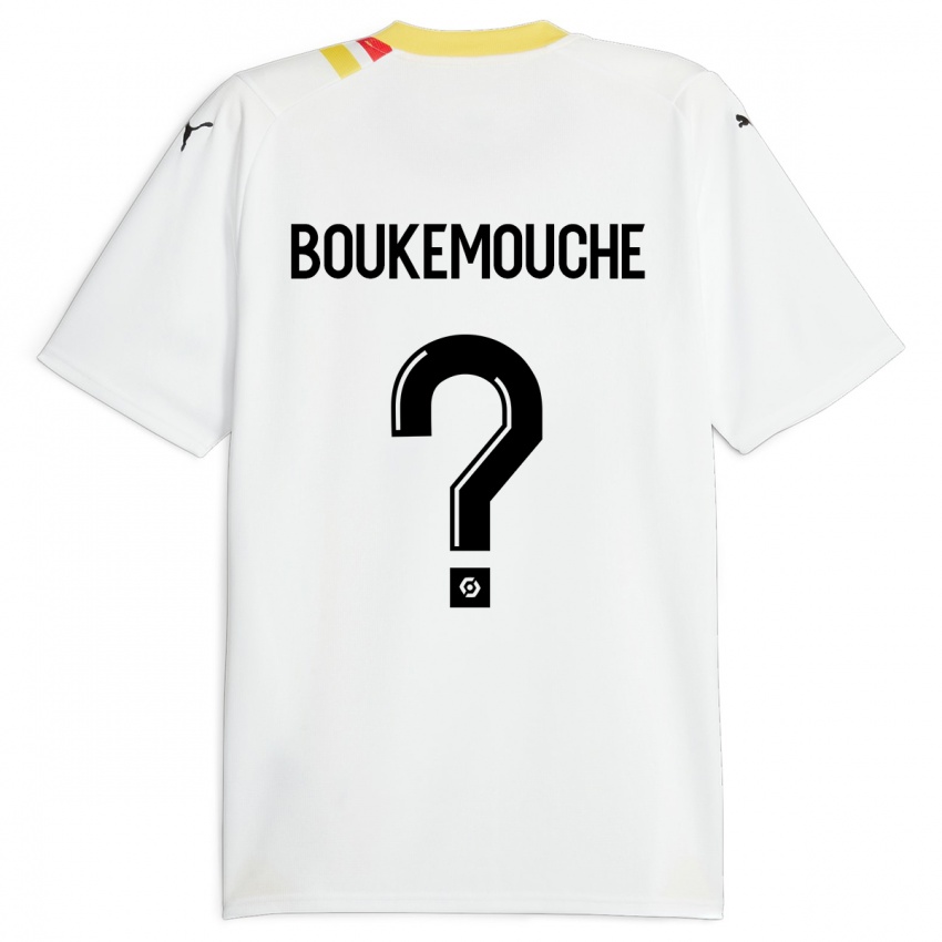 Mænd Amine Boukemouche #0 Sort Udebane Spillertrøjer 2023/24 Trøje T-Shirt