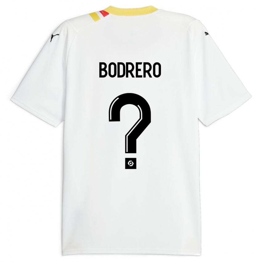 Mænd Constant Bodrero #0 Sort Udebane Spillertrøjer 2023/24 Trøje T-Shirt