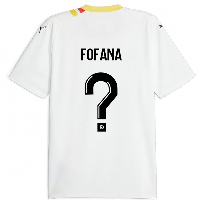 Mænd Rayan Fofana #0 Sort Udebane Spillertrøjer 2023/24 Trøje T-Shirt