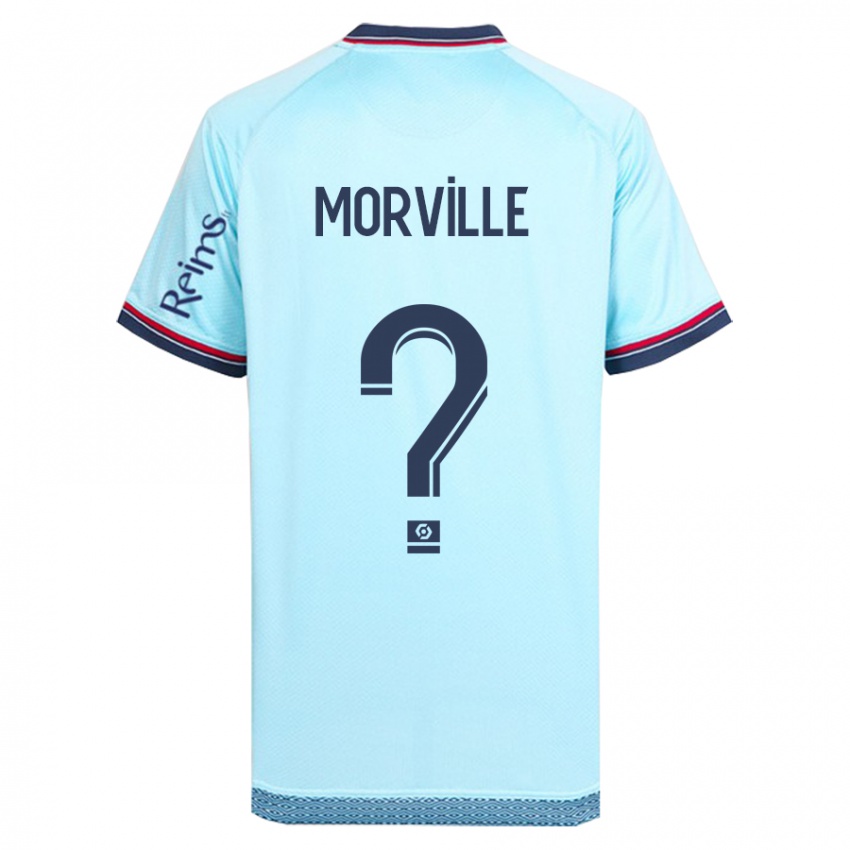 Mænd Matisse Morville #0 Himmelblå Udebane Spillertrøjer 2023/24 Trøje T-Shirt