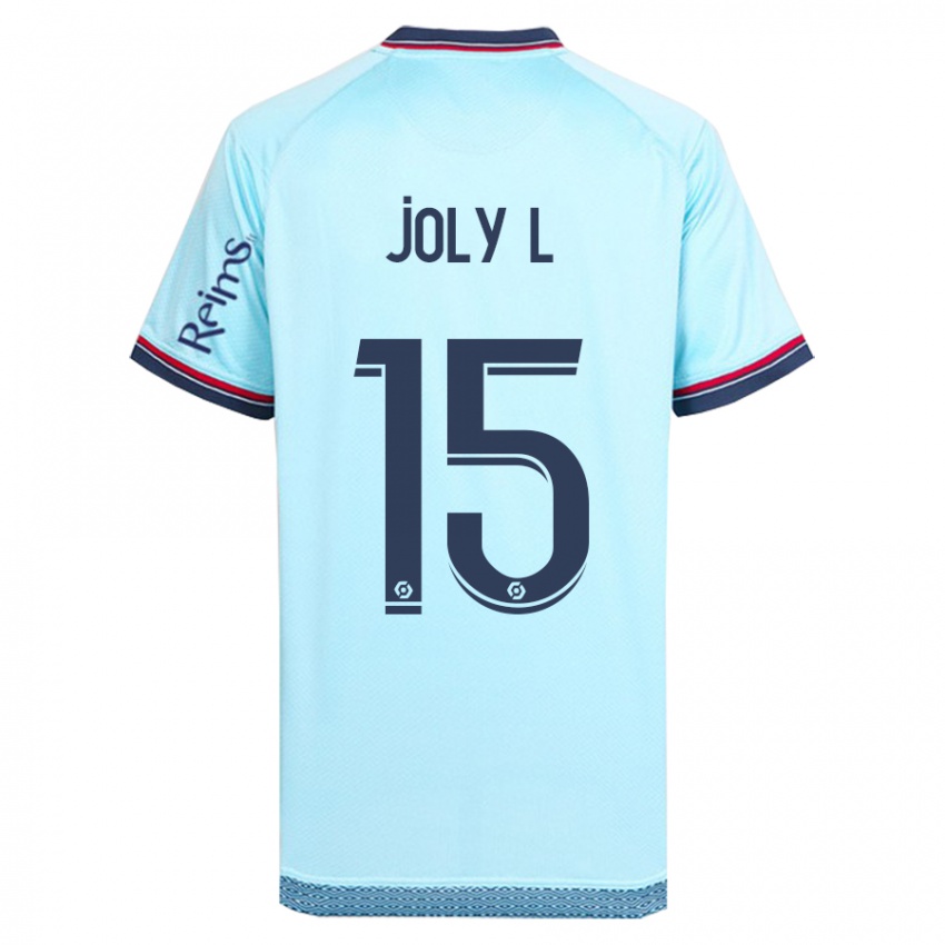 Mænd Lou Ann Joly #15 Himmelblå Udebane Spillertrøjer 2023/24 Trøje T-Shirt