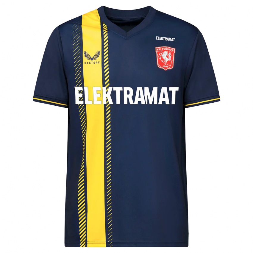 Mænd Kim Everaets #2 Flåde Udebane Spillertrøjer 2023/24 Trøje T-Shirt