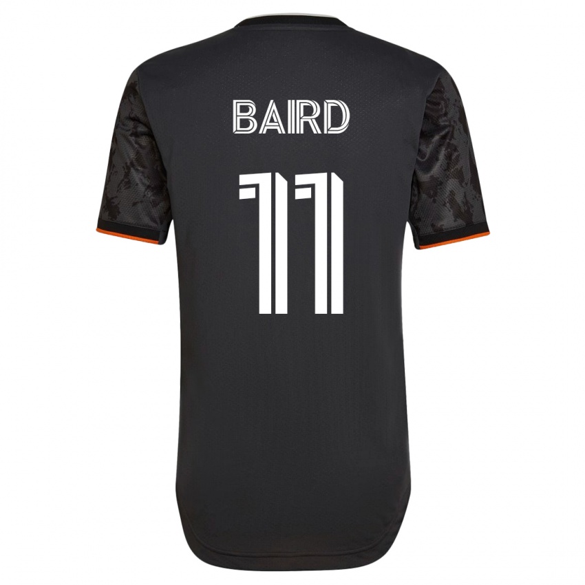 Mænd Corey Baird #11 Sort Udebane Spillertrøjer 2023/24 Trøje T-Shirt