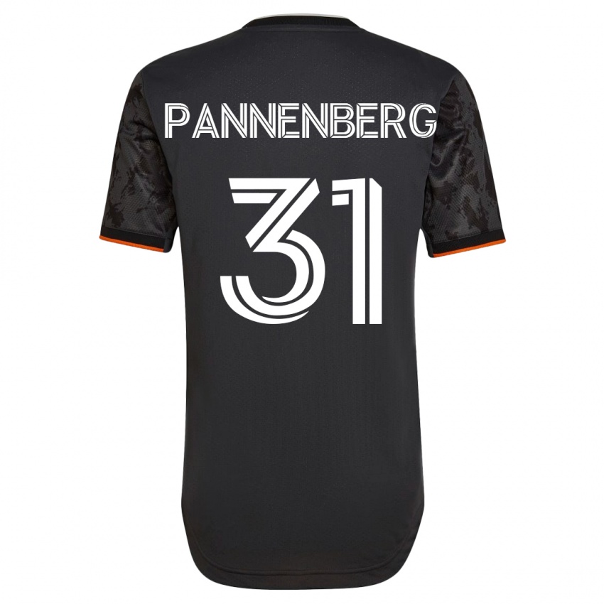 Mænd Andrew Pannenberg #31 Sort Udebane Spillertrøjer 2023/24 Trøje T-Shirt