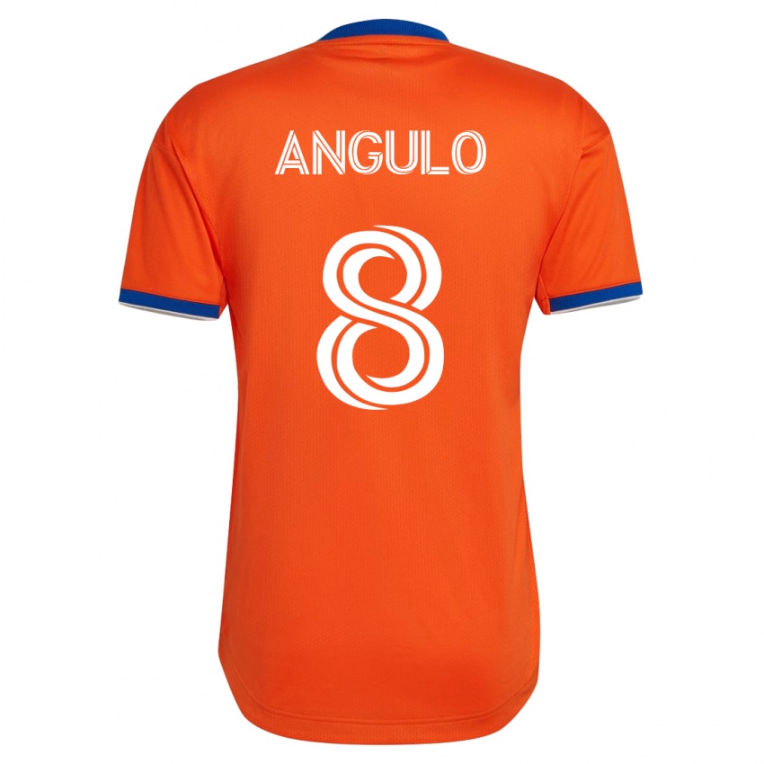 Mænd Marco Angulo #8 Hvid Udebane Spillertrøjer 2023/24 Trøje T-Shirt