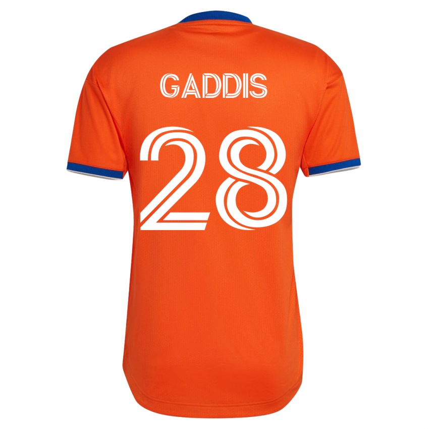 Mænd Raymon Gaddis #28 Hvid Udebane Spillertrøjer 2023/24 Trøje T-Shirt