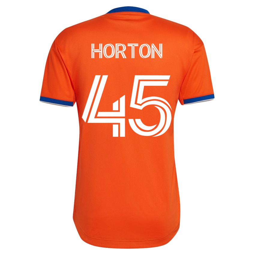 Mænd Philip Horton #45 Hvid Udebane Spillertrøjer 2023/24 Trøje T-Shirt