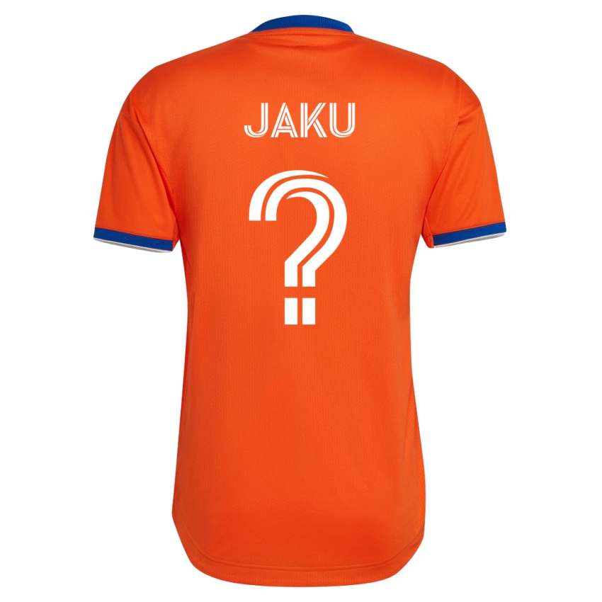 Mænd John Jaku #0 Hvid Udebane Spillertrøjer 2023/24 Trøje T-Shirt