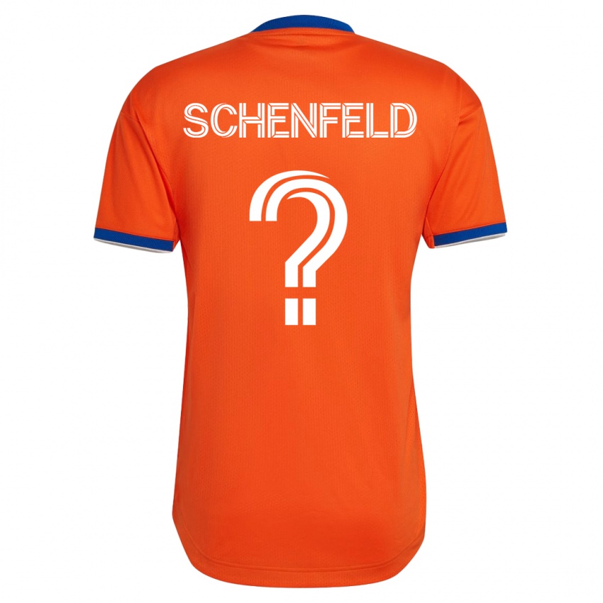Mænd Matthew Schenfeld #0 Hvid Udebane Spillertrøjer 2023/24 Trøje T-Shirt