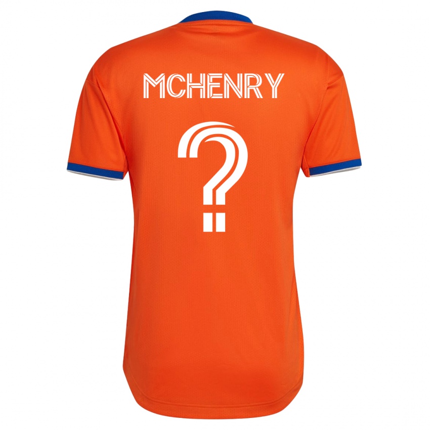 Mænd Nicholas Mchenry #0 Hvid Udebane Spillertrøjer 2023/24 Trøje T-Shirt