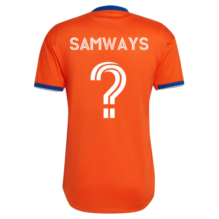 Mænd Nicholas Samways #0 Hvid Udebane Spillertrøjer 2023/24 Trøje T-Shirt