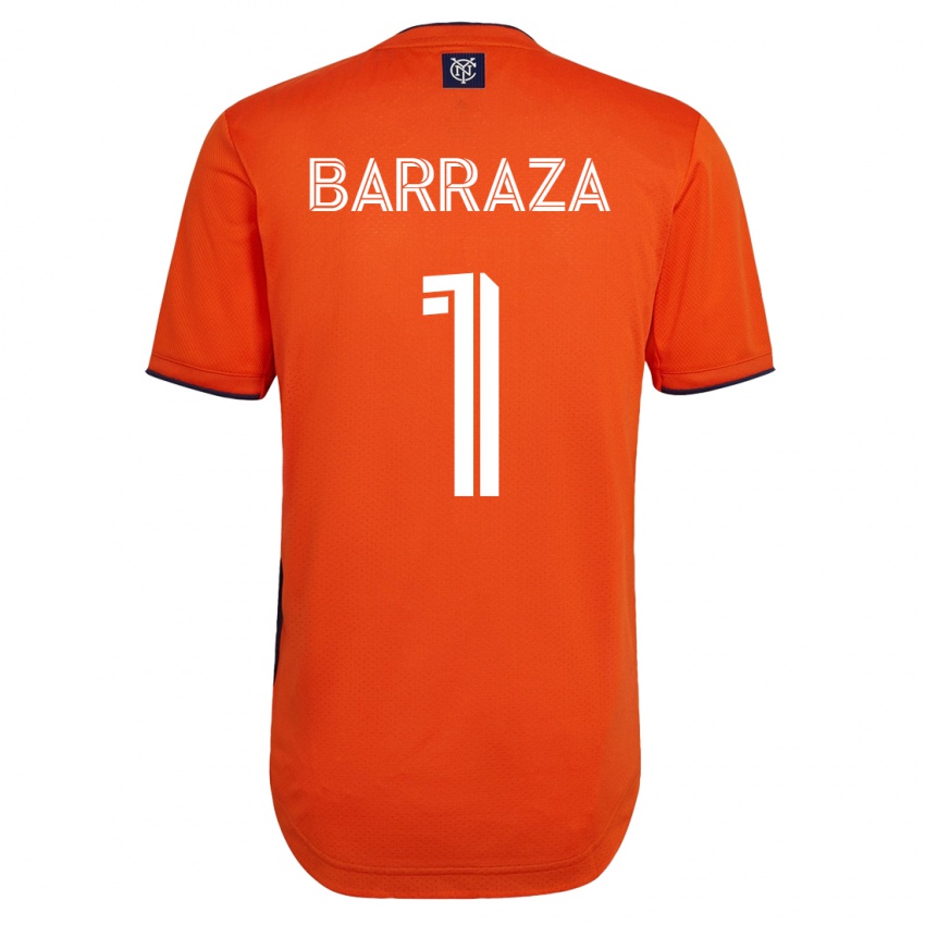 Mænd Luis Barraza #1 Sort Udebane Spillertrøjer 2023/24 Trøje T-Shirt