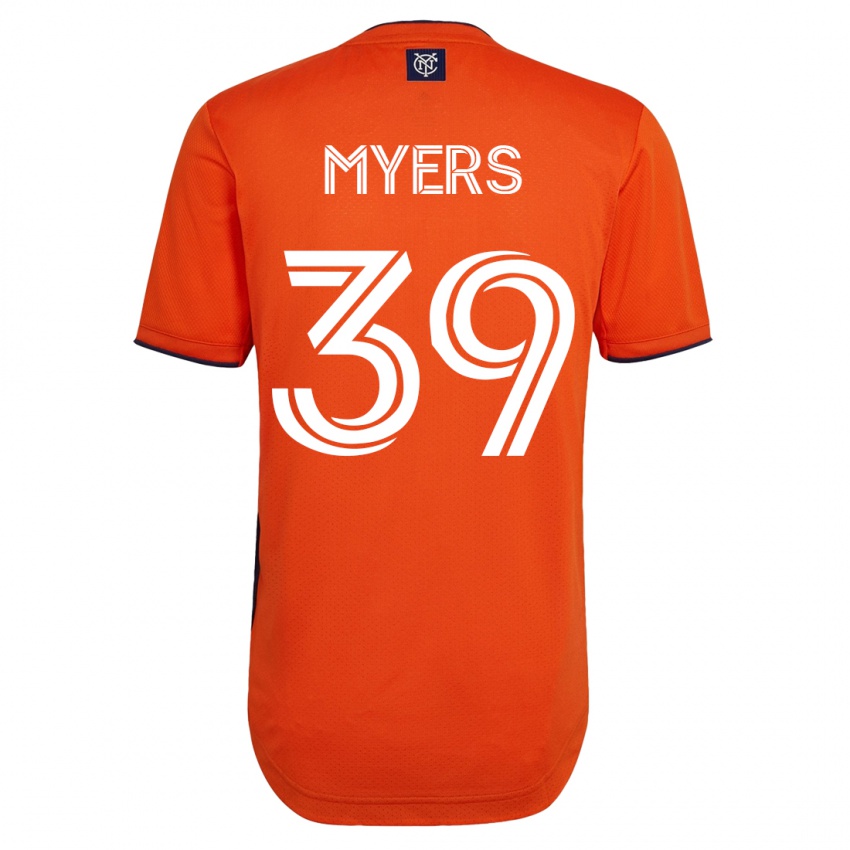 Mænd Md Myers #39 Sort Udebane Spillertrøjer 2023/24 Trøje T-Shirt