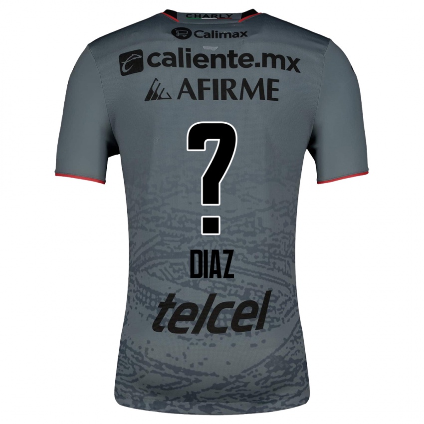 Mænd Benny Diaz #0 Grå Udebane Spillertrøjer 2023/24 Trøje T-Shirt